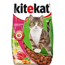 350гр Корм KITEKAT для кошек Телятина аппетитная