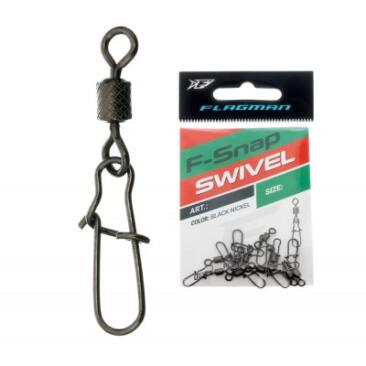 Вертлюг FLAGMAN Swivel-F Snap с застежкой №3