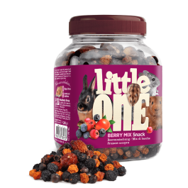 200гр Лакомство Little One Berry Mix Ягодное ассорти для всех грызунов