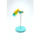 Игрушка РекорнГрупп для кошек подставка с Птичкой, 15,5*25,5см