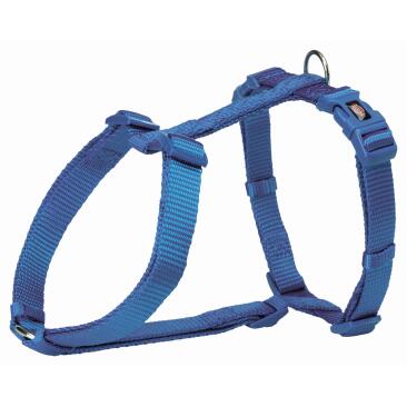 Шлея TRIXIE Premium H-harness для собак S-М 42–60см/15мм королевский синий