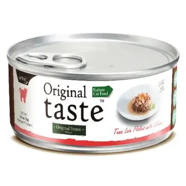 70гр Консервы Pettric Original Taste для кошек из филе Тунца с лососем в соусе
