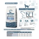 0,4кг Корм Monge Cat Monoprotein Sterilized Trout Монопротеиновый для стерилизованных кошек с Форелью