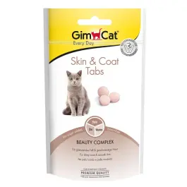 Витаминное лакомство GIMCAT "SKIN&COAT" 40гр для кошек, здоровая кожа и шерсть