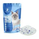 Наполнитель Silica Gel Cat Litter без запаха голубой 3,8л