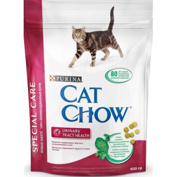400гр Корм CAT CHOW для взрослых кошек для здоровья мочевыводящих путей