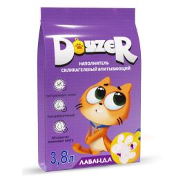 Наполнитель силикагелевый DOYZER впитывающий Лаванда, 3,8л