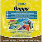 12гр Корм TETRA Guppy Хлопья для гуппи, пецилий и меченосцев