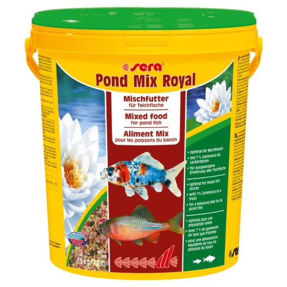 Корм в развес SERA Pond Mix Royal Для крупных и прудовых рыб, 1кг