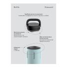 Термос питьевой "bobber" 0,59л Light Blue