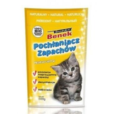 450гр Поглотитель запаха Super Benek для кошек Натуральный