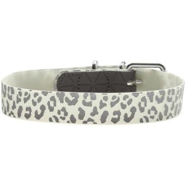 Ошейник HUNTER Collar Convenience Refl Glow 40/S, Леопард