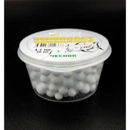 Пенопласт Lion Baits "Чеснок" белый 4-7мм, 50мл