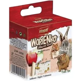 190гр Минеральный камень Vitapol Wapienko XL для Грызунов и Кроликов с яблоком
