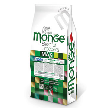 15кг Корм Monge Dog SP Maxi Adult для взрослых собак крупных пород c Курицей и рисом
