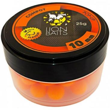 Бойлы плавающие Lion Baits Pop-Up 10мм, Compot, 25гр