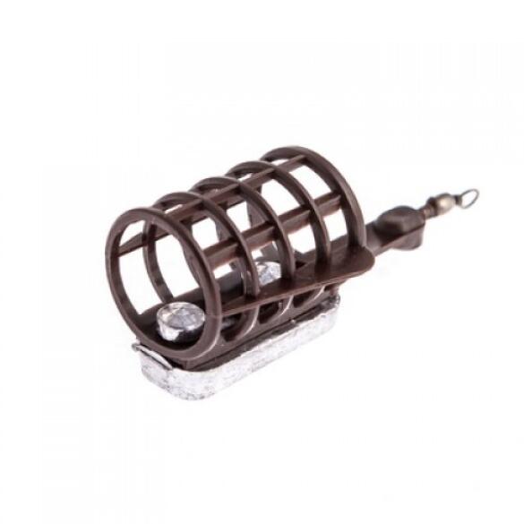Кормушка SPORT PICKER MINI 40гр, пластиковая с вертлюгом L-25мм, D-18мм