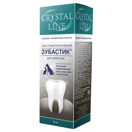 30мл Зубастик CRYSTAL LINE гель для собак и кошек