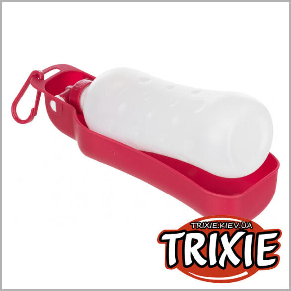 Поилка дорожная "TRIXIE" для животных, пластик,250 мл, различные расцветки