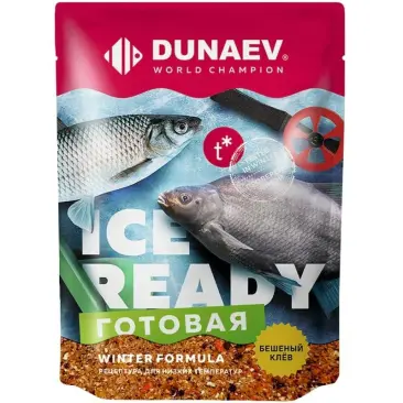 Прикормка "DUNAEV iCE-READY" 0,75кг Плотва