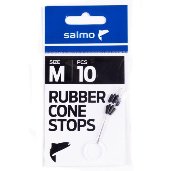Стопоры резиновые Salmo RUBBER CONE STOPS р.002M 10шт.