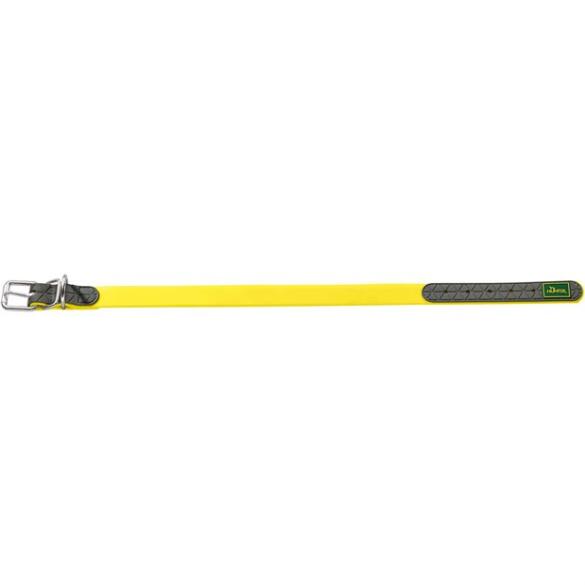 Ошейник HUNTER Collar Convenience Comfort для собак 45/S-M, Неоновый желтый
