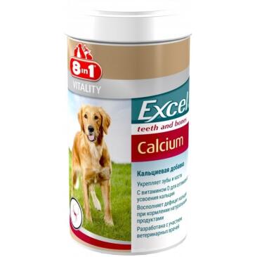 Excel Calcium 8в1 кормовая добавка Кальций для собак, 470таб
