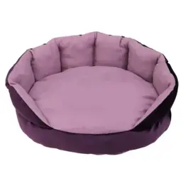 Лежанка Кот и Пёс "Верона №1" для животных, 55*22*45см, фиолетовый