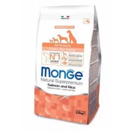 Корм в развес Monge Dog SP Monoprotein Puppy&Junior Salmon/Rice для щенков всех пород с Лососем и рисом, 1кг