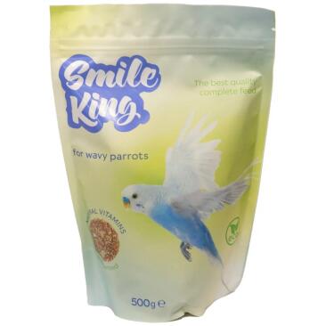 500гр Корм Smile King  для волнистого попугая