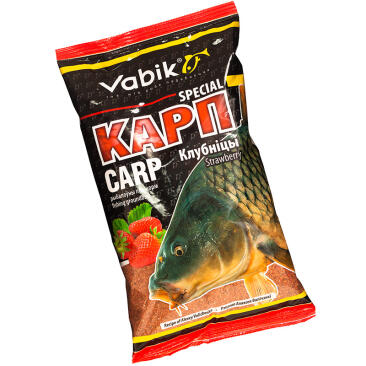 Прикормка VABIK SPECIAL Карп Клубника 1кг