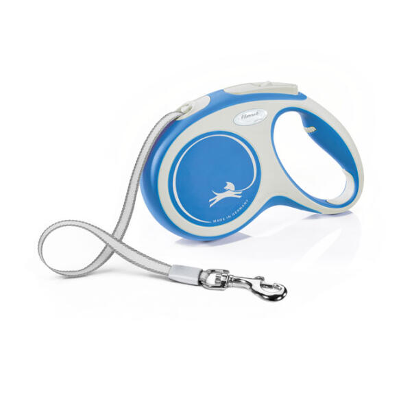 Рулетка FLEXI New Comfort М 25кг 5м шлея, синий