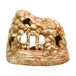 Декорация из светлой керамики Парадное, 20*17см