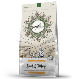 4,5кг Корм Craftia Harmona Adult Cat беззерновой для взрослых кошек из Утки и индейки