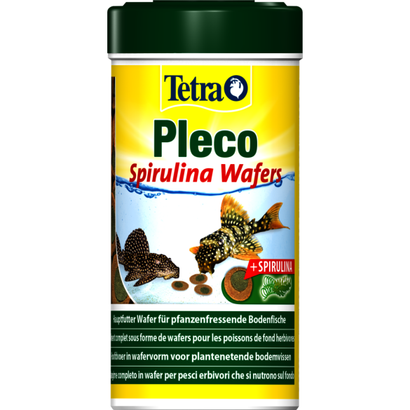 15гр Корм Tetra Pleco Spirulina Wafers для травоядных донных рыб
