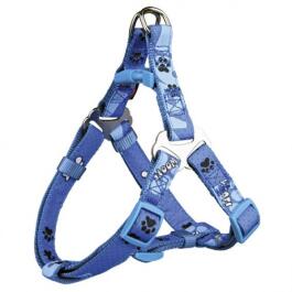 Шлея TRIXIE для собак Premium Harness Woof  XS-S 30-40см/15мм голубая