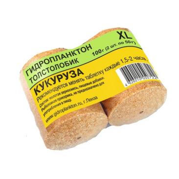 Технопланктон ""Гидропланктон"" 55гр*2шт, Кукуруза
