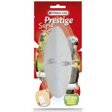 Минеральный камень Versele-Laga Prestige Sepia для птиц (панцирь каракатицы) 16см