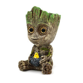 Декорация для аквариума с распылителем "Грут", 6*10см