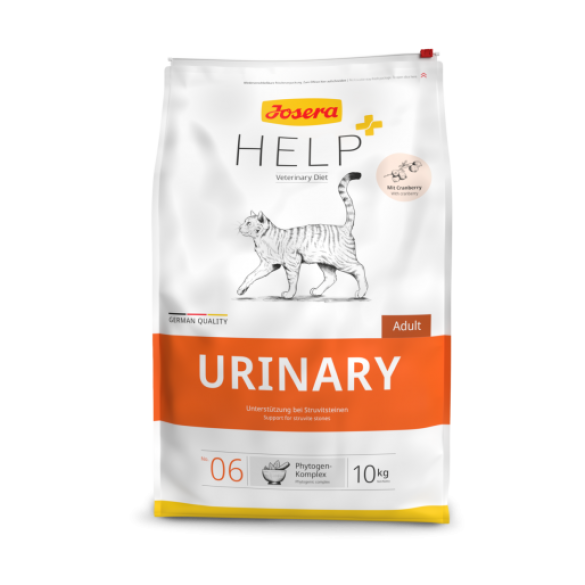 10кг Корм Josera Help Urinary Cat  для взрослых кошек с мочекаменной болезнью