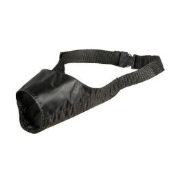 Намордник нейлоновый принтованый КАСКАД №3, Черный