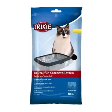 Пакеты уборочные "TRIXIE" для кошачьих туалетов, "Simple n Clean " L , 46x59см (10шт)